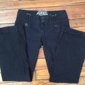 Black Anthro black chinos